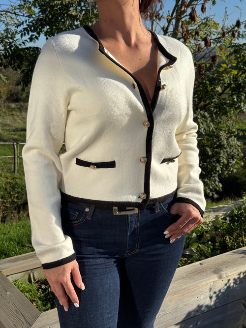 Veste chic blanche