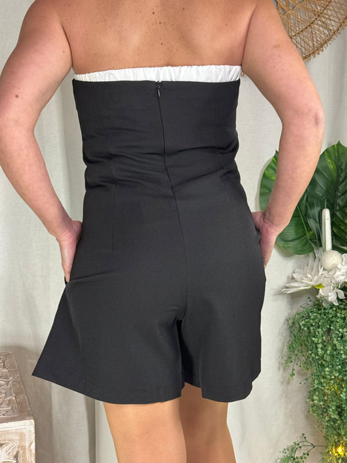 Combi short noire