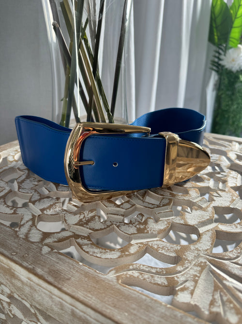 Ceinture bleu roi