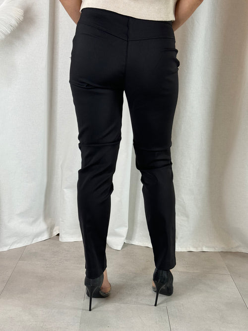 Pantalon noir à pince